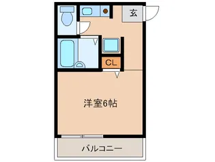 夙川ハイツAIOI【2階】の間取り