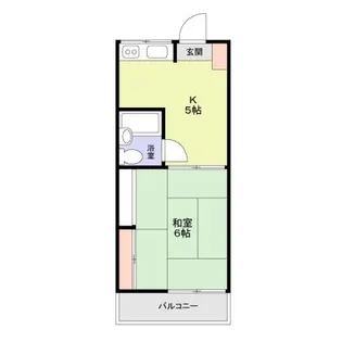 神奈川県川崎市多摩区西生田2【アパート】の間取り
