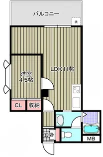メゾン・ド・ルミエール【3階】の間取り