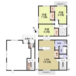 Brise douce【2階】の間取り