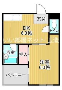 大阪府大阪市天王寺区堂ケ芝1【マンション】の間取り
