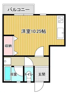 鈴木ビル【2階】の間取り
