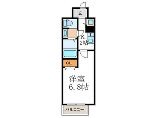 アクアプレイス京都聖護院の間取り