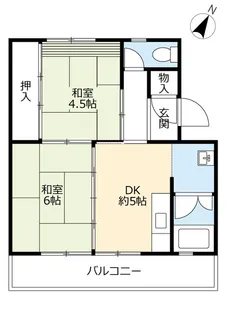 UR江南【3階】の間取り