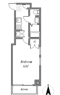 東京都練馬区関町北3【マンション】の間取り