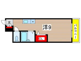パレスコ-ト石橋【3階】の間取り