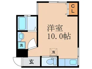 鴨戸ハイツ【3階】の間取り