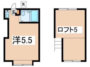 ネオステ-ションプラザ白楽【2階】の間取り