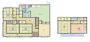 茨城県つくばみらい市狸穴【一戸建】の間取り