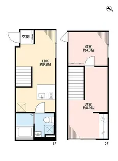 ルミドゥース目黒の間取り