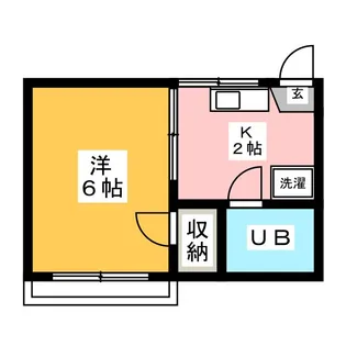 アルファハイツ【2階】の間取り