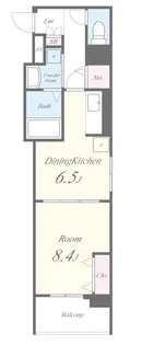 ケイウッドハウス【3階】の間取り