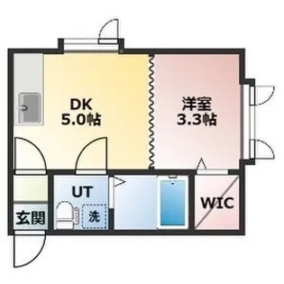 サンピア平岸3-9A【2階】の間取り