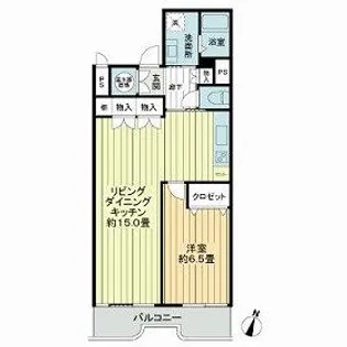 レスポワールみずほ台【2階】の間取り