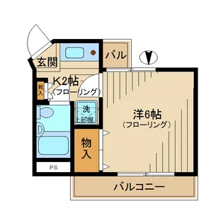 東京都中野区中野1【マンション】の間取り