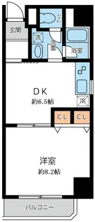 オーキッドレジデンス千葉中央【6階】の間取り