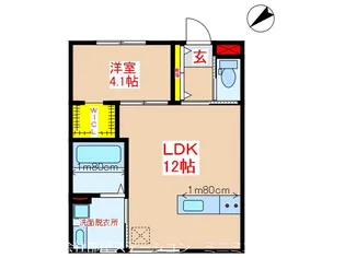 Super Veloce【3階】の間取り