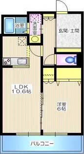 リヴァージュ湘南【1階】の間取り