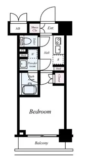 ハーモニーレジデンス武蔵小杉♯002【4階】の間取り