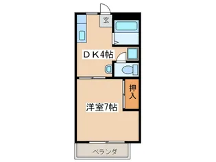 イマヂン【1階】の間取り