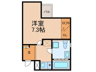 インフィニティ今池【2階】の間取り