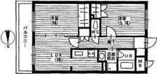 ピアチェーレ宮前平【2階】の間取り
