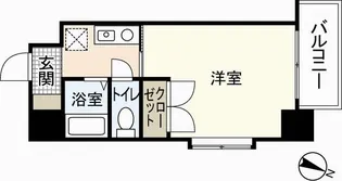 京橋森野ビル【11階】の間取り