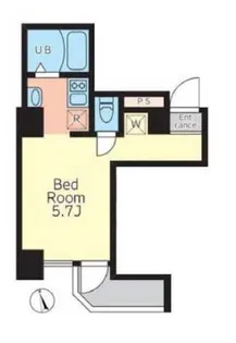 Bloom Tower Ueno【9階】の間取り