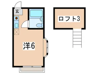 K.Oハイツ【2階】の間取り