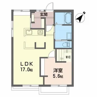 ドエル・フラッツ【2階】の間取り
