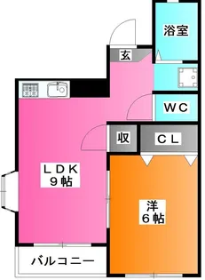 メゾンド布施【3階】の間取り