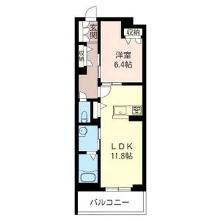 ラモント【3階】の間取り