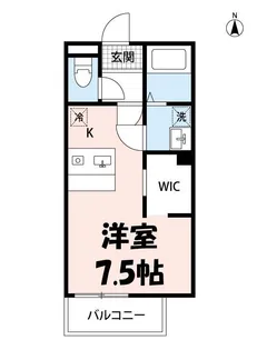 ベストステージ谷塚南【2階】の間取り