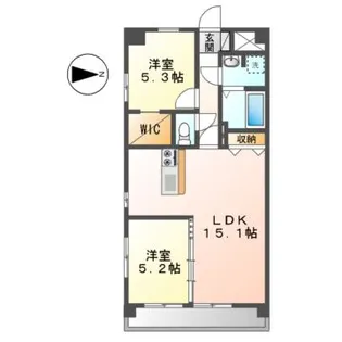 LAPINE ANNEX【5階】の間取り