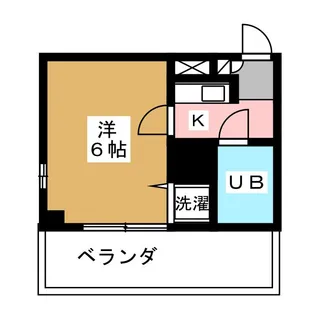 ベルコート104【4階】の間取り