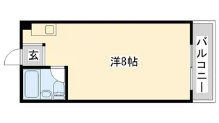 甲子園ピース【3階】の間取り