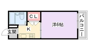 プチメゾン萱島【3階】の間取り