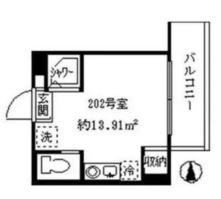 ソフィア鷺宮II【2階】の間取り