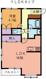 ルミエール・N【2階】の間取り