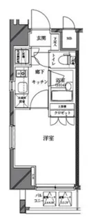 セジョリ蒲田【5階】の間取り