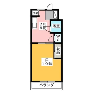 サンシャインノブII【2階】の間取り