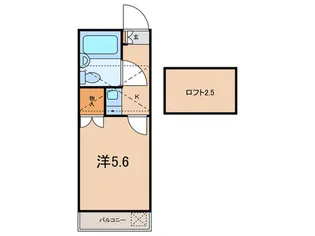 アネックス宮前平【1階】の間取り