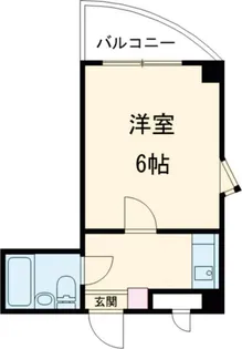 ロータリー門真【4階】の間取り