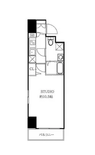 アーバイル日本橋小伝馬町【9階】の間取り