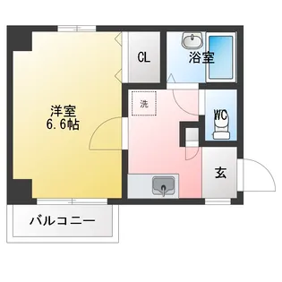 ジョイナス【2階】の間取り