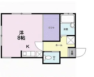 アーバンイイダ【1階】の間取り