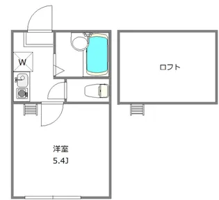 アーバンフラット武蔵小山【2階】の間取り