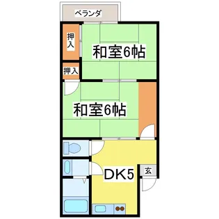 アーバンライフ春江【2階】の間取り