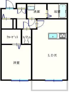 TORAMARU SQUARE【2階】の間取り
