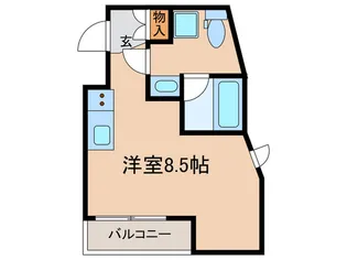 レピュア十条レジデンス【3階】の間取り